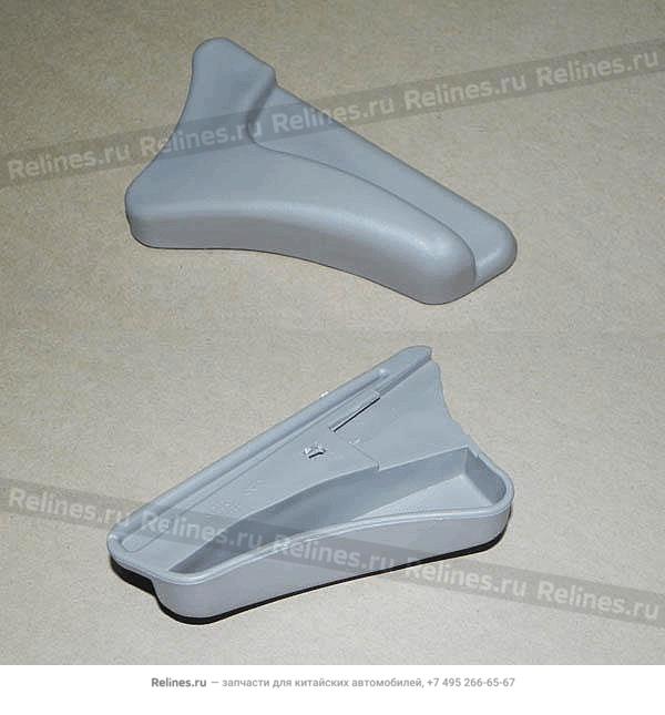 Recliner handle-fr seat LH - A21-BJ***013CP