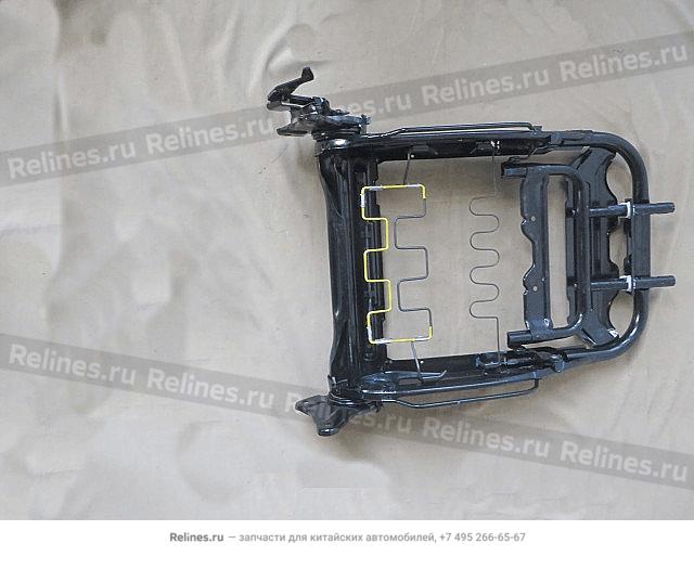 Backrest frame assy,FR passenger seat