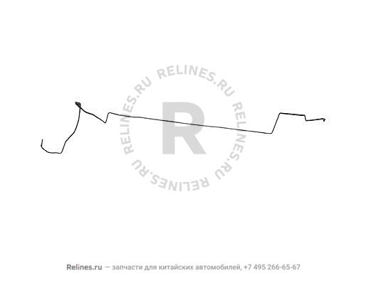 RR brake pipe-rh