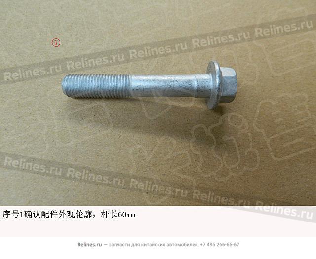 Hex bolt w/flange