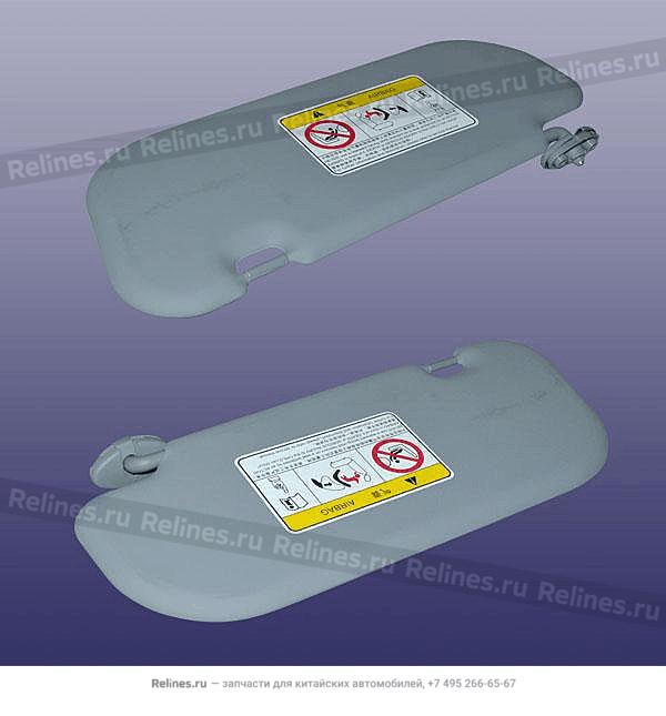 RH sun visor - T21-8***20BA