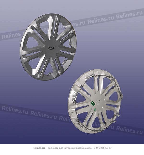 Steel wheel cover