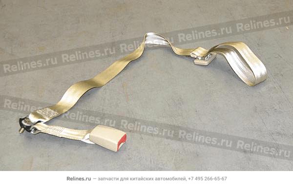 Center seat belt assy RR - J52-***010