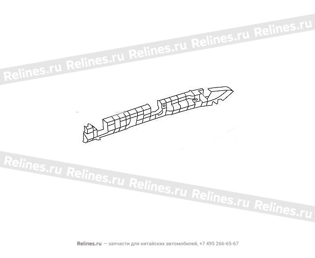 Plastic brkt-fr roof LH - 57022***08XC