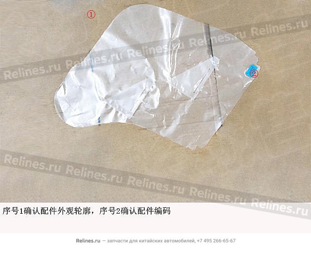 Плёнка гидроизоляционная двери