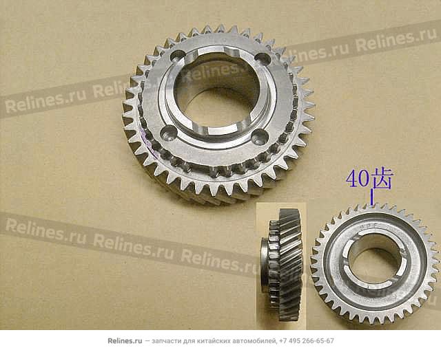 Шестерня КПП 2-й передачи вторичного вала