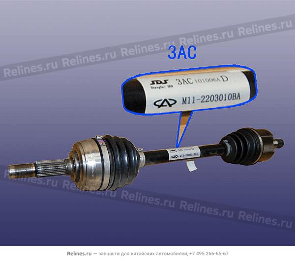 Привод колеса левый в сборе - M11-2***10BA