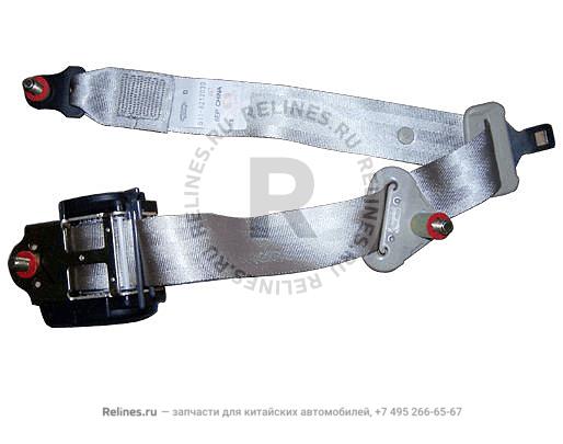 Safty belt assy - RR seat LH