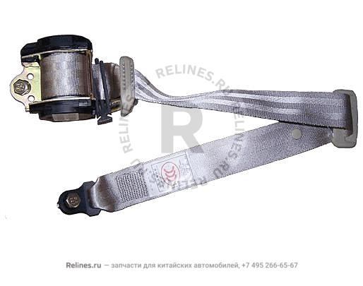 Safety belt assy - RR seat RH