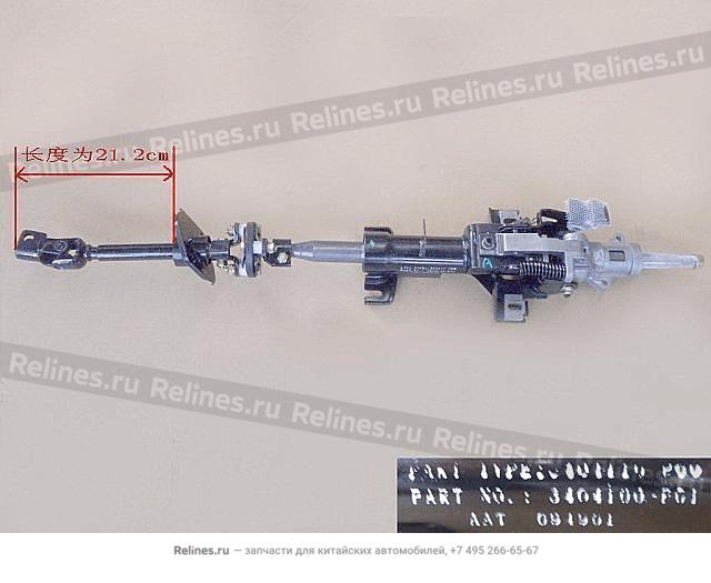 Strg column w/mid transmission shaft ass - 3404***P01