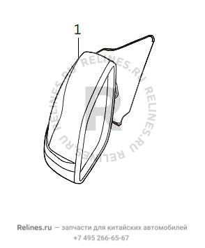 Зеркало заднего вида левое в сборе - 82023***V86A