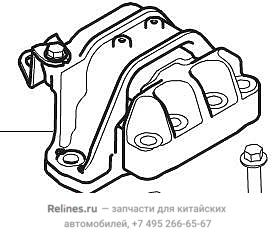 Опора двигателя правая - 10012***Y96A