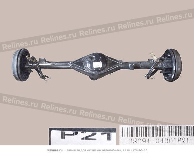 RR axle assy - 2400***P21