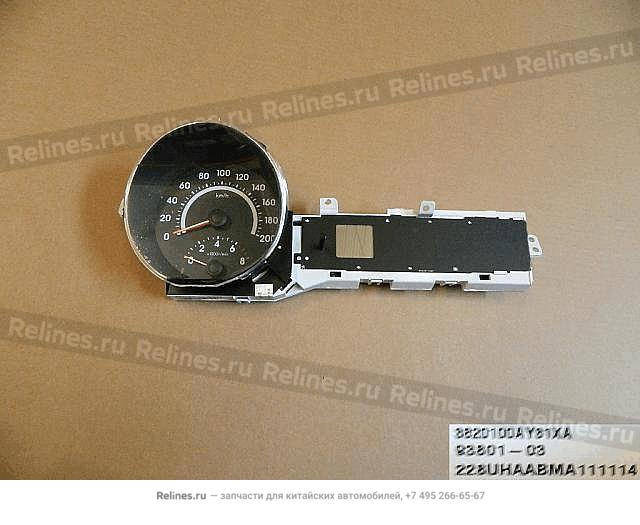 Combination inst panel assy - 38201***31XA