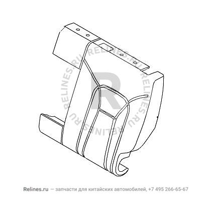 RR seat backrest cushion assy,LH - 705550***00BD7