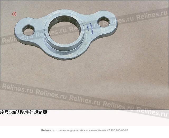 Shifting shaft clamp plate - 150***08