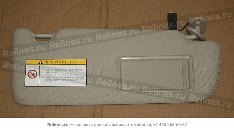 Right sunvisor assy. - 60150***0517