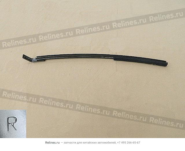 RR glass rail assy-rr door RH