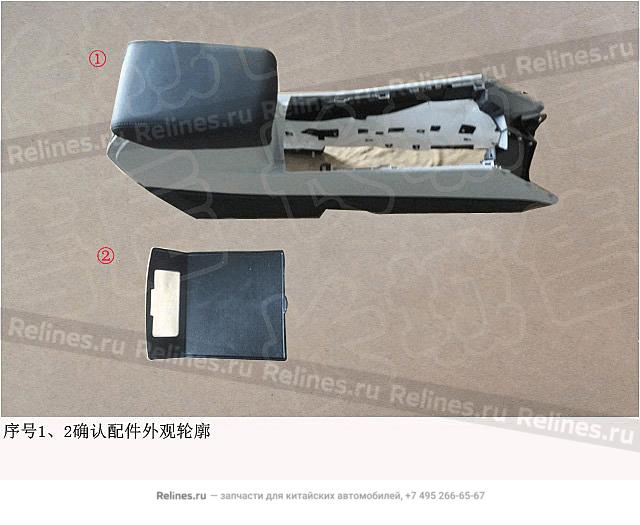 Auxiliary inst panel body assy - 53054***Y00AA