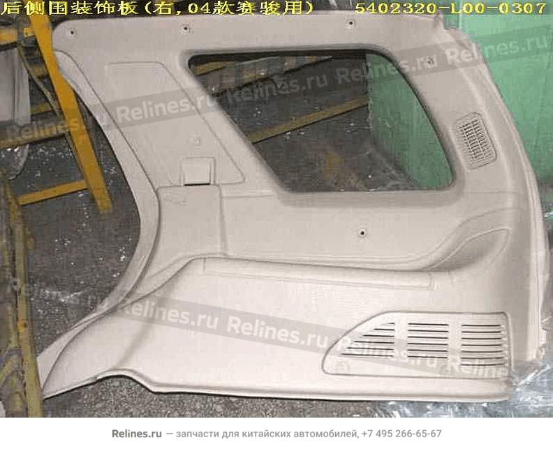 RR side Wall trim panel assy RH(04)