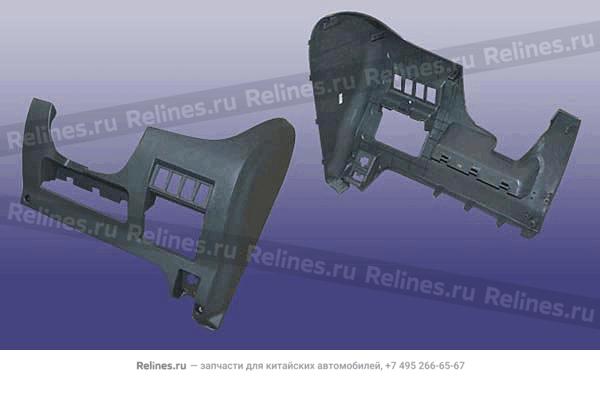 Protecting plate-dashboard LWR RH - T11-5***31RA