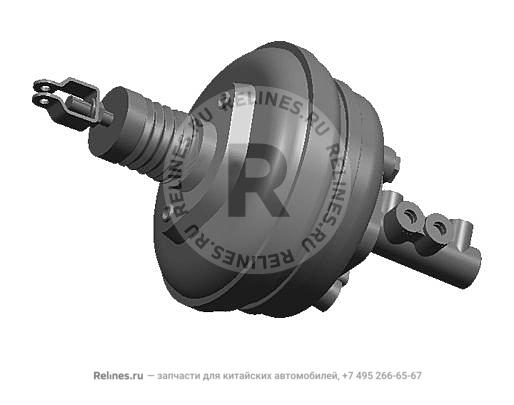 Цилиндр тормозной главный в сборе (с ваккумным усилителем) - B11-***010