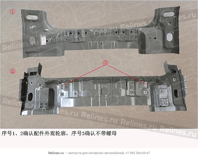 INR panel assy RR Wall