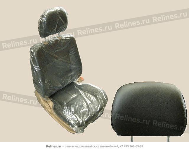 FR seat assy RH(leather elec heat)