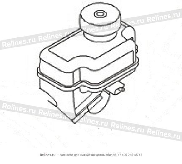 Brake master cylinder w/fluid reservoir - 35400***W09A