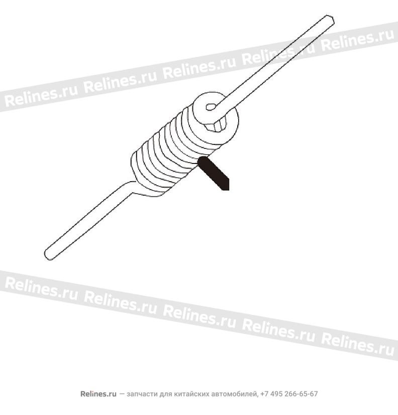 Adj screw rod,RH - 33011***W09A