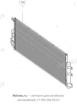 Радиатор кондиционера - 81051***W01A
