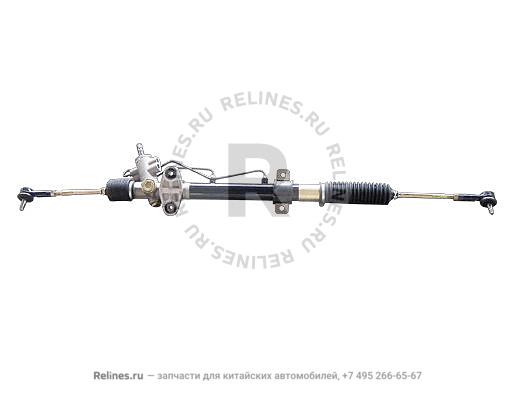 Steering gear with tie rod