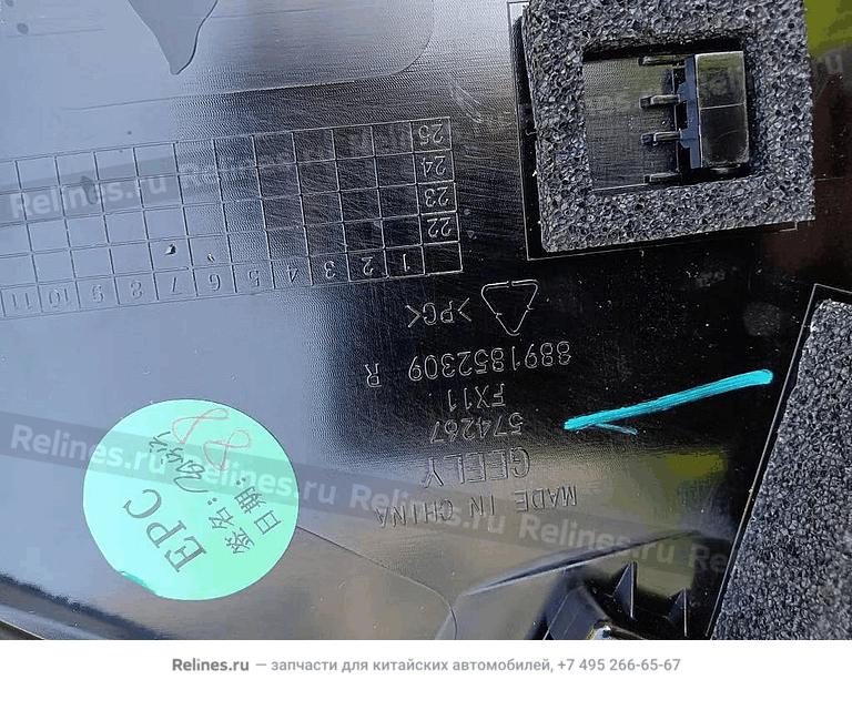 Молдинг рамки двери задней правой