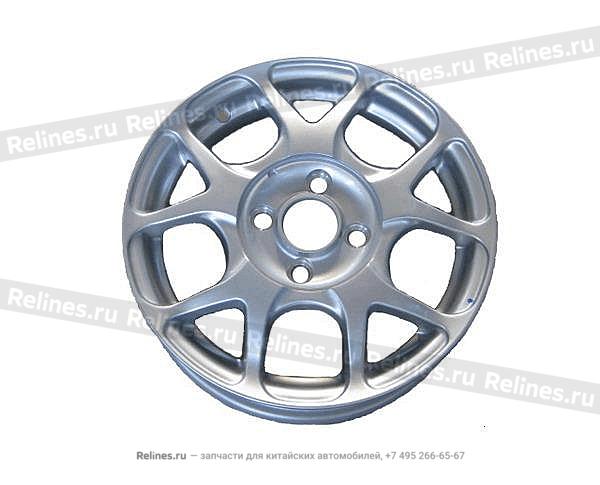 Aluminum wheel rim