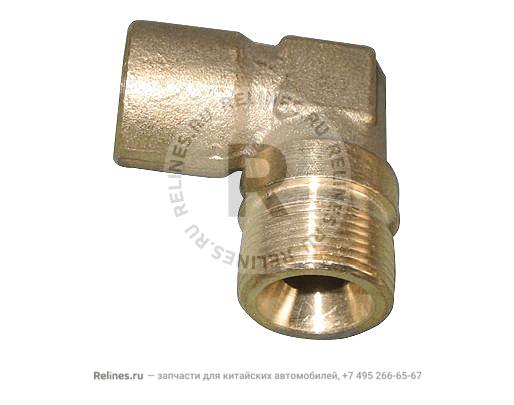 Elbow - combination valve