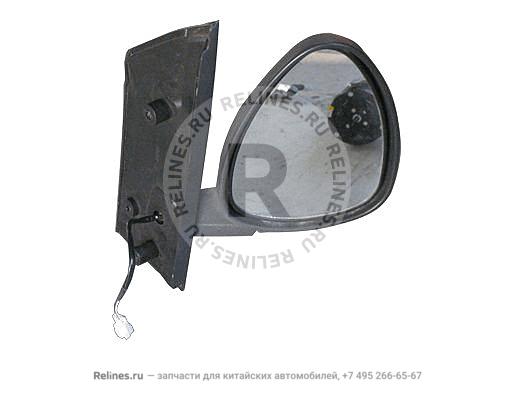 Electric RR view mirror assy-rh otr