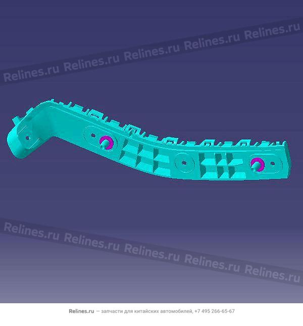Кронштейн крепления заднего бампера левый - T15-***541