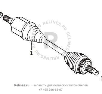 ШРУС передний левый - 23033***Z6HA