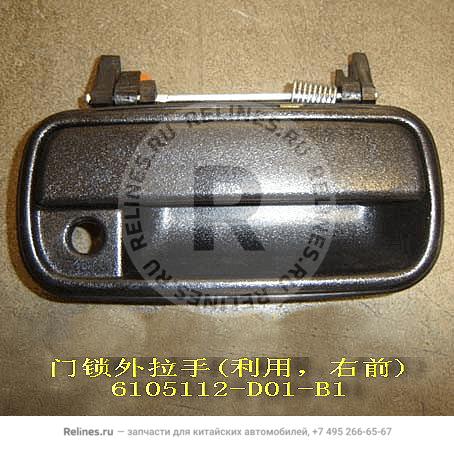 FR door handle RH(liyong) - 61051***01-B1