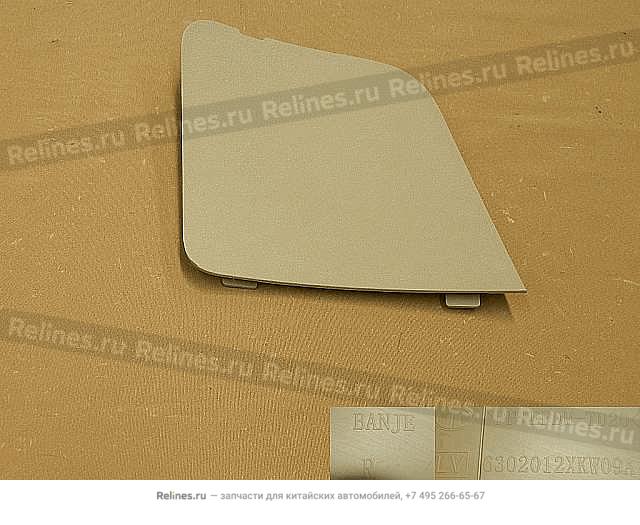 Repair cover plate combination light RH - 630201***09AE3