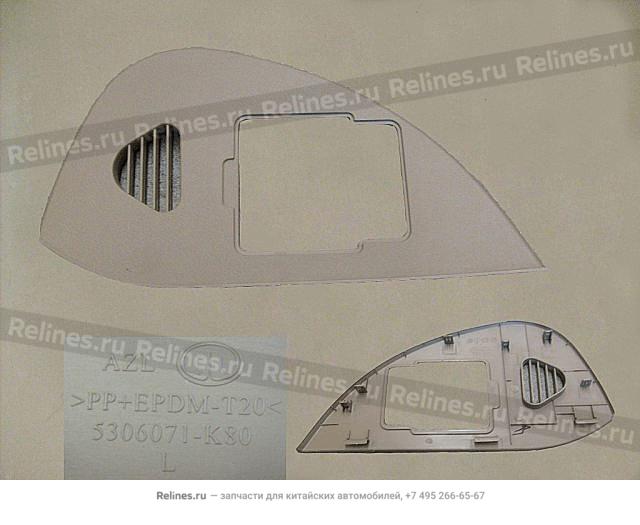 Cover panel-inst panel LH - 530607***0-00CC