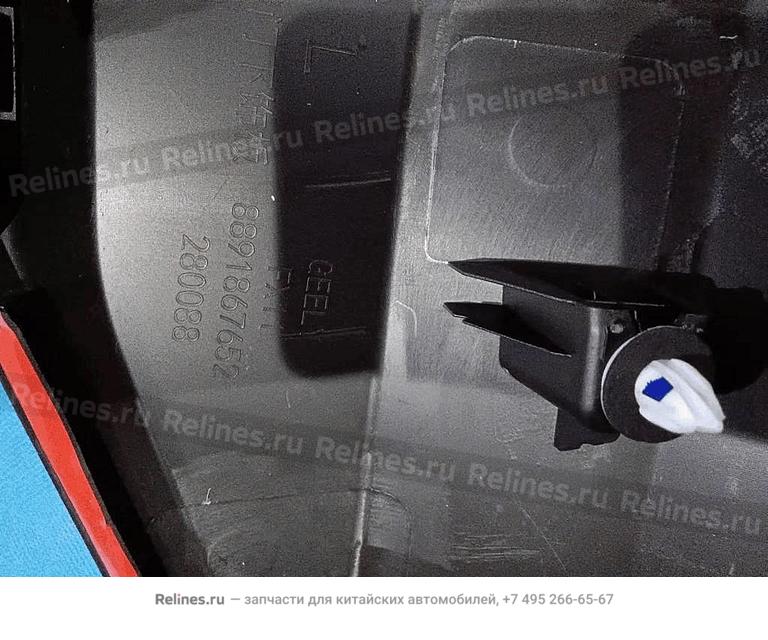 Молдинг двери задней левой