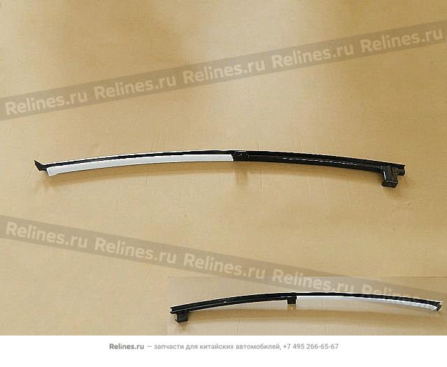 RR glass rail assy-rr door RH - 62016***W09A