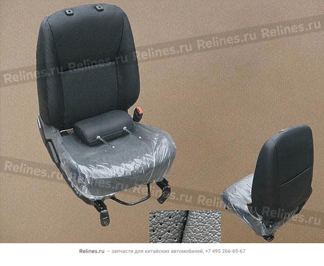 FR seat assy RH(leather black) - 690010***0-0804