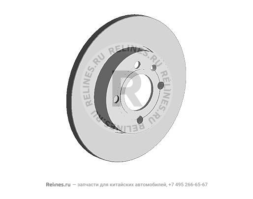 Диск тормозной передний