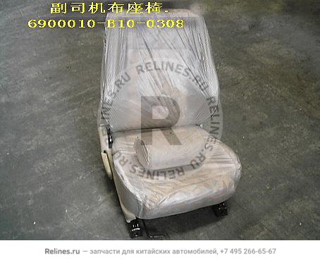 FR seat assy RH(cloth) - 690001***0-0308