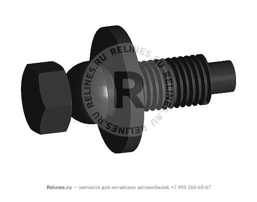 Болт рулевого механизма 4мм