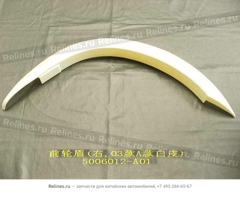 FR fender flares RH(not painted) - 5006***A01