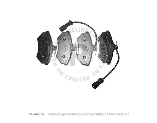 Brake pad-fr One set