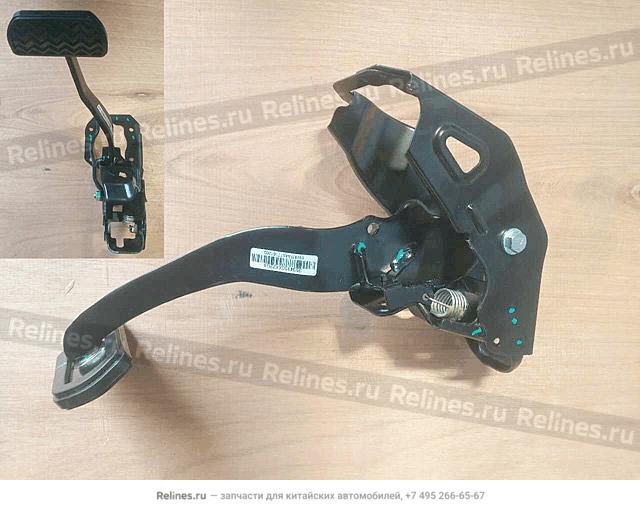 Педаль тормоза в сборе